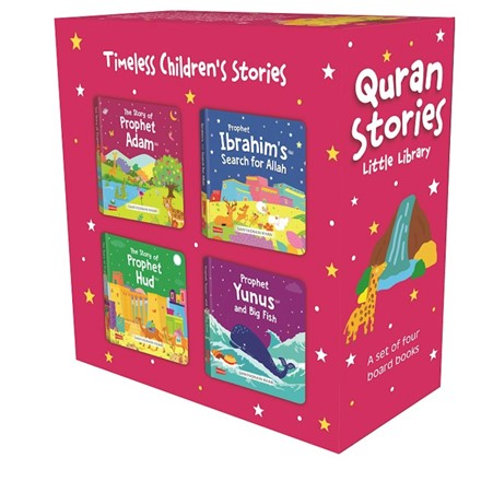 Quran Stories - Little Library - Vol. 2 (4 Board Books Set)