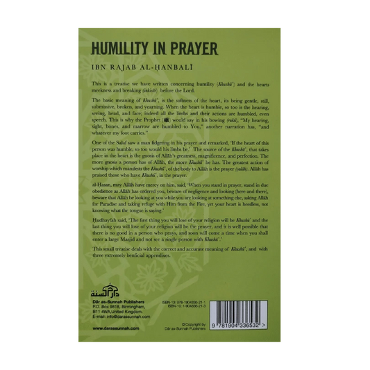 Humility In Prayer
