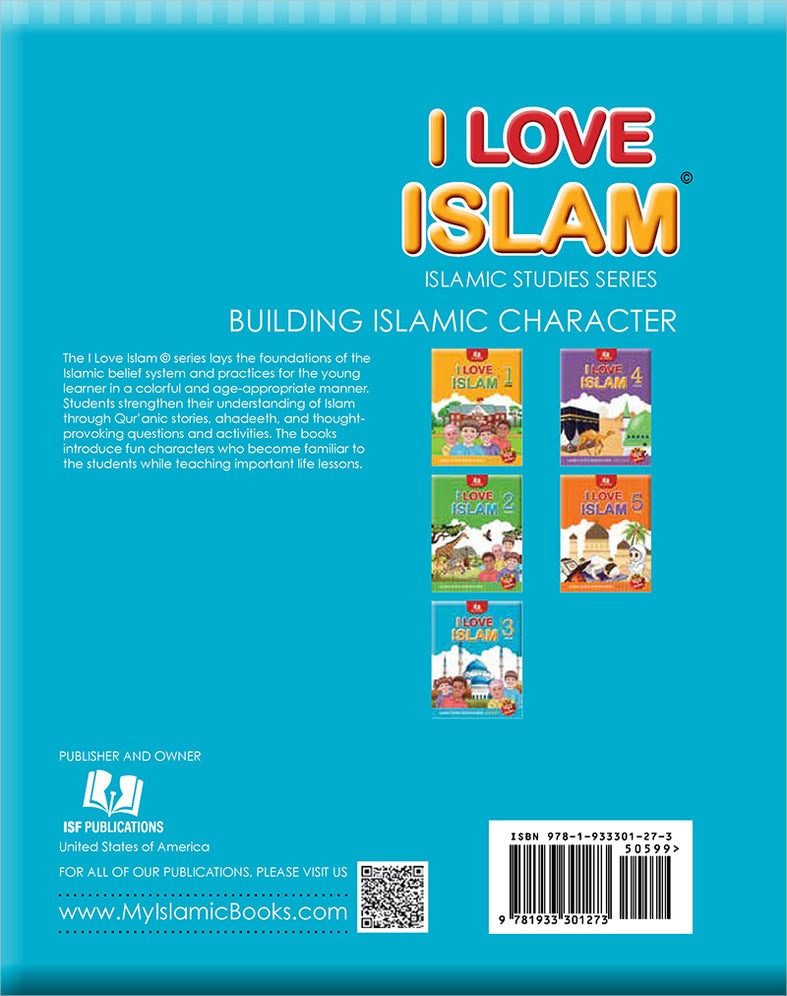I Love Islam Workbook: Level 3 (New Edition)