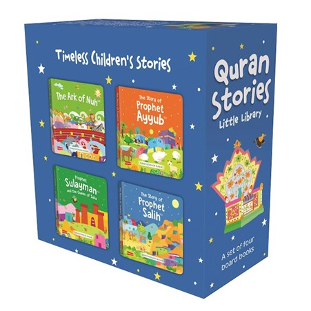 Quran Stories - Little Library - Vol. 1 (4 Board Books Set)