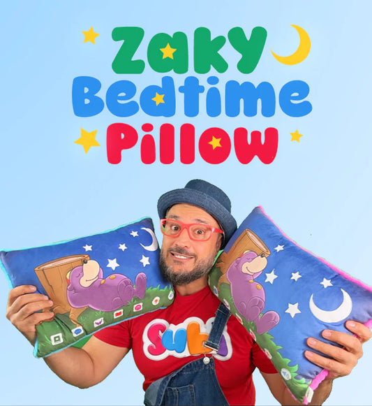 Zaky Bedtime Pillow (Blue)