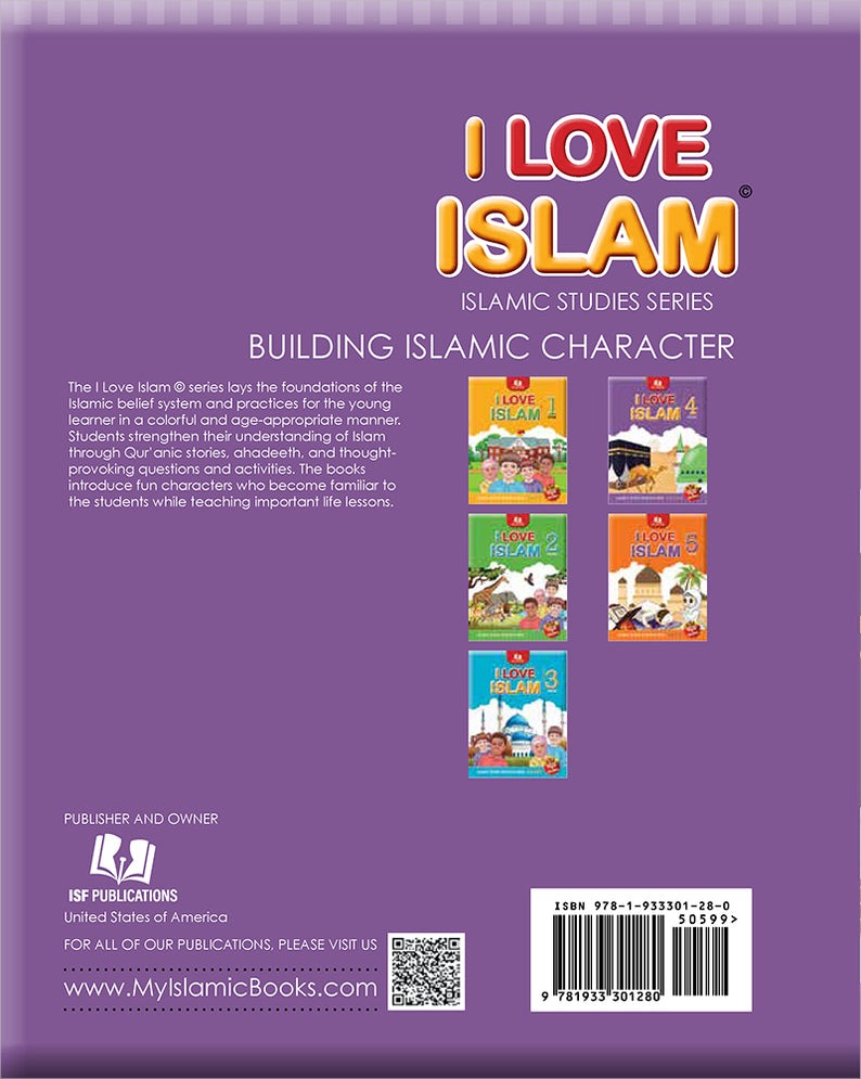I Love Islam Workbook: Level 4 (New Edition)