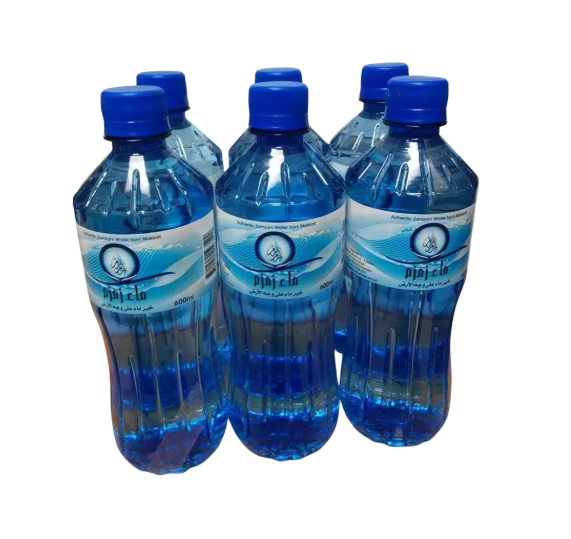 Zamzam Water (600ml) Box of 12 Bottles ✨ A Brand-New, Fresh 2026 Production ✨