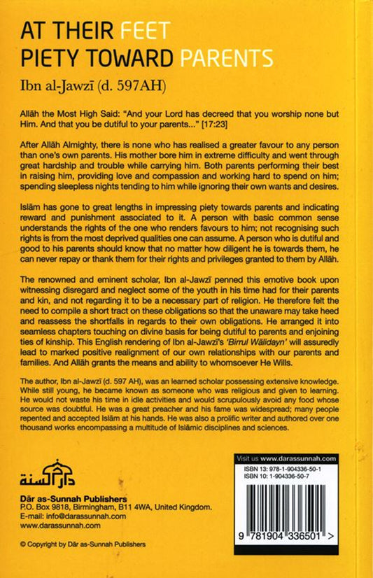 At Their Feet: Piety Towards Parents