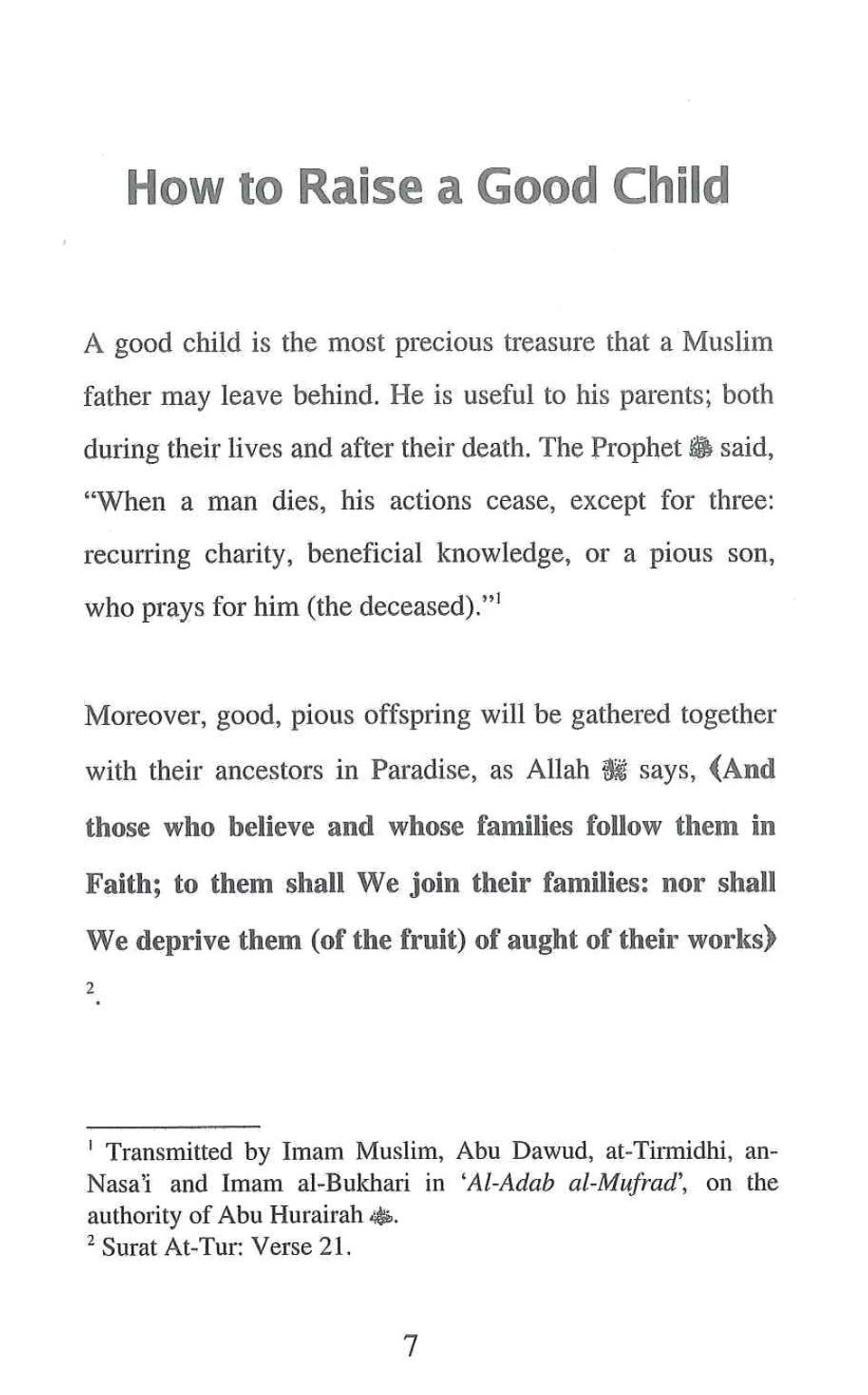 How to Bring Up Your Children Islamically