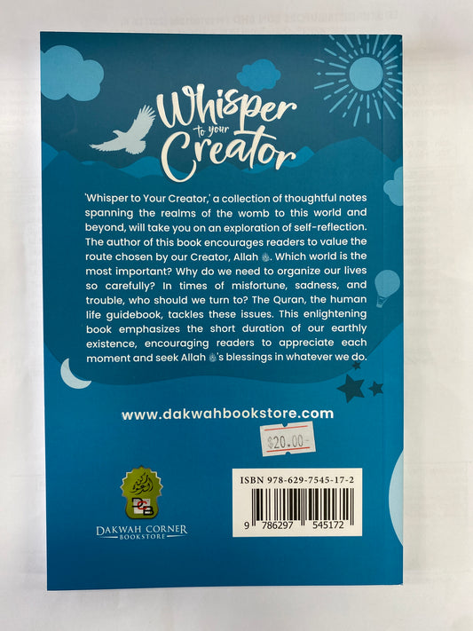 Whisper to your Creator