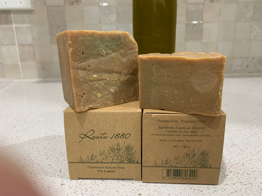 LAUREL and Olive Natural Soap - Five Years Cured (4 Bars)