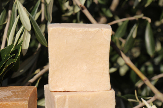 Natural Olive Oil Soap - five years Cured 4 bars