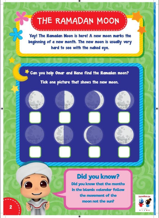 Omar & Hana Ramadan Activity Book
