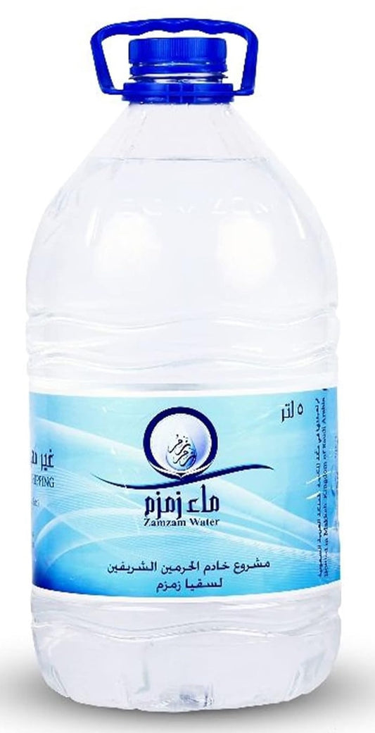 Zamzam Water from Makkah (5 Liter Bottle)