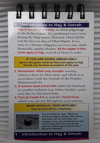 Hajj and Umrah Made Easy with Lanyard (Neck Strap) (Dr. Taqi Hashmi, Adnan Malik)