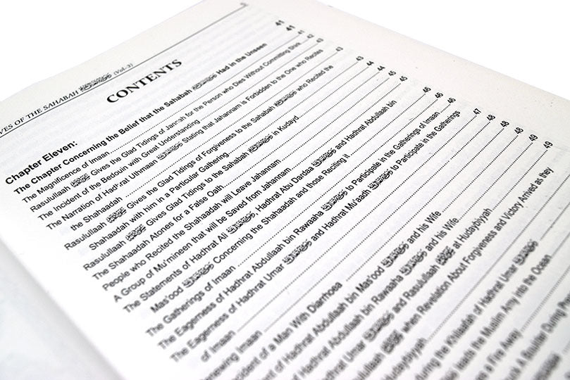 Hayatus Sahabah 3 Volumes