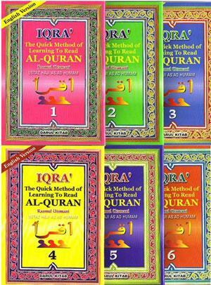 IQRA – The Quick Method of Learning To Read Al-Quran (6 Book Set)