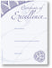 Certificate of Excellence (25 Pack A4)