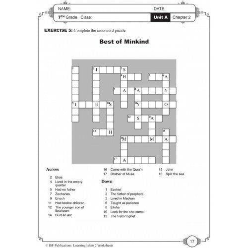 Learning Islam Level 2 (Grade 7) Workbook