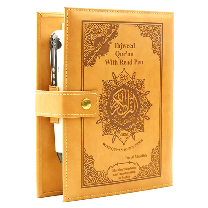Tajweed Qur'an with Read Pen - Meanings Translation and Transliteration in English, smart card, 17×24 cm