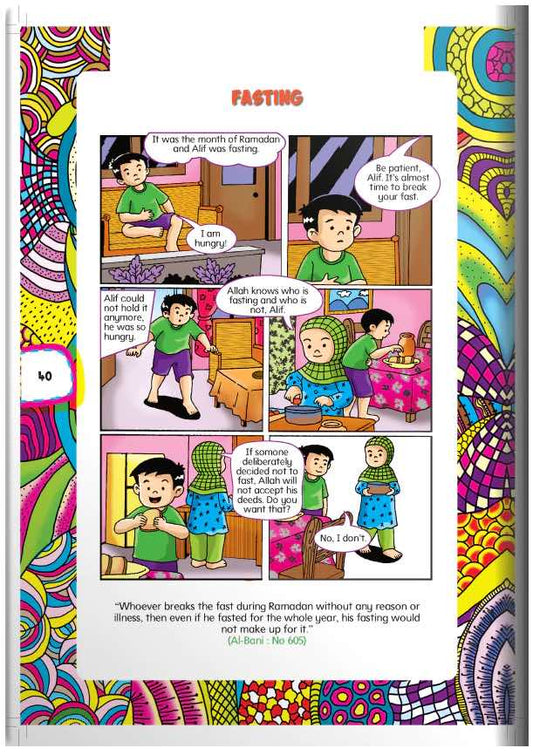 100 Moral Comic Stories from Hadith