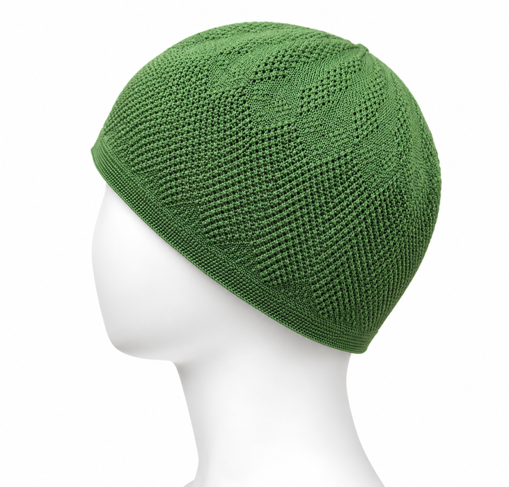 100% Cotton Open-Knit Sunnah Cap
