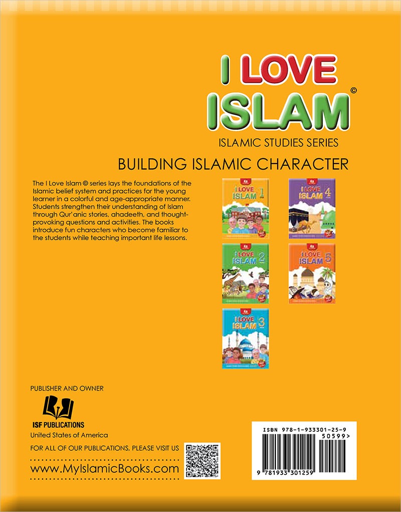 I Love Islam Workbook: Level 1 (New Edition)