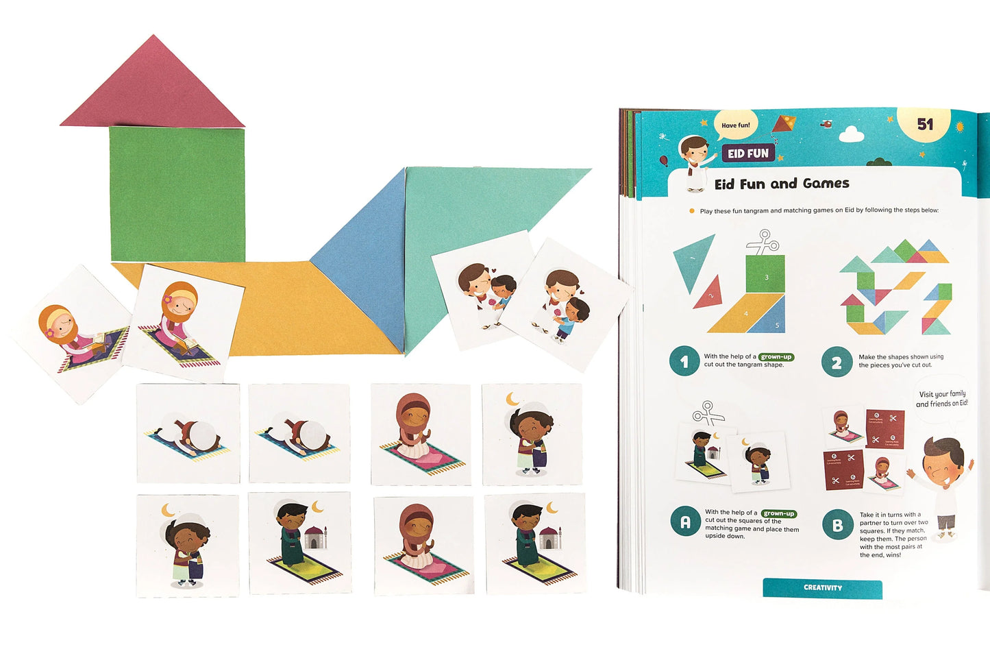 Ramadan Activity Book (Little Kids 5+)