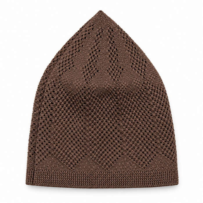 100% Cotton Open-Knit Sunnah Cap