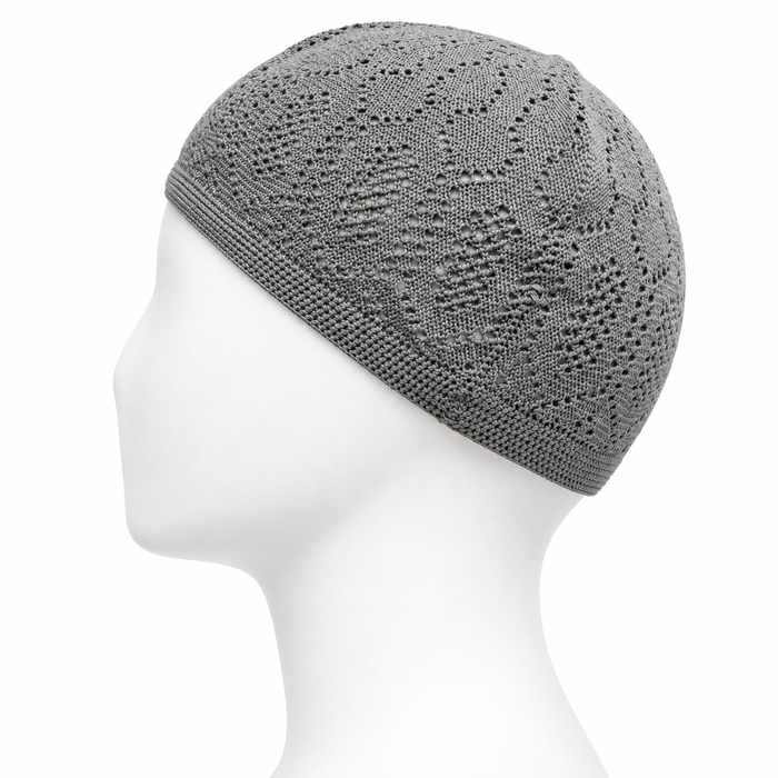 100% Cotton Open-Knit Kufi Cap