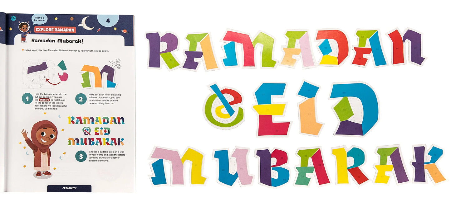 Ramadan Activity Book Set (Big & Little Kids)