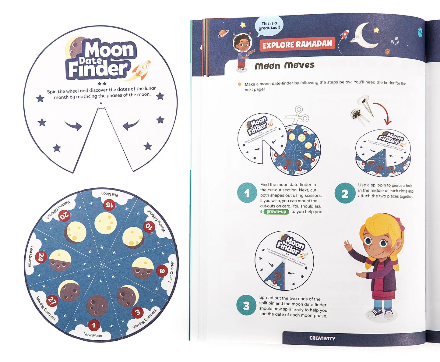Ramadan Activity Book Set (Big & Little Kids)