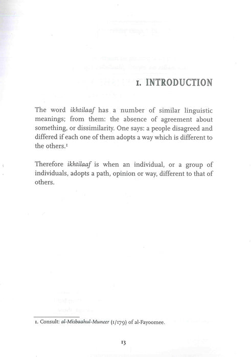 Understanding The Etiquettes of Differing