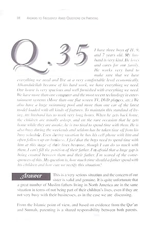Answers to Frequently Asked Questions on Parenting Part 2