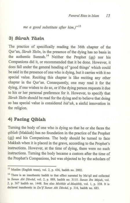 Funeral Rites in Islam