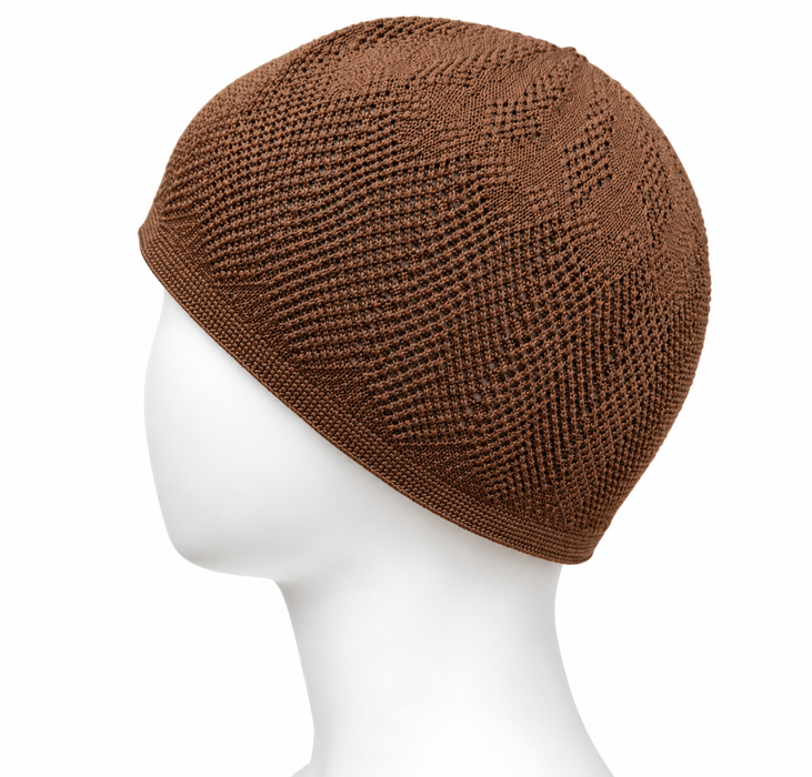 100% Cotton Open-Knit Sunnah Cap