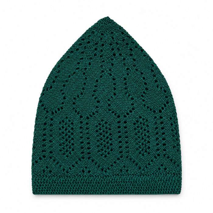 100% Cotton Open-Knit Kufi Cap