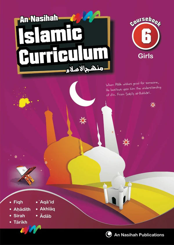 An Nasihah - Islamic Curriculum Book 6 Girls TB/WB Set