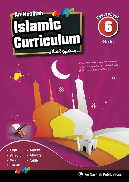 An Nasihah - Islamic Curriculum Book 6 Girls TB/WB Set