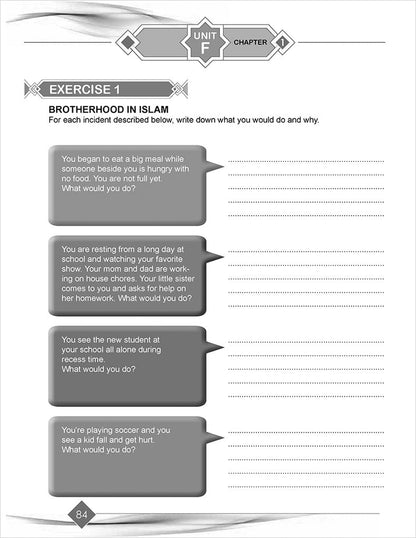 I Love Islam Workbook: Level 4 (New Edition)