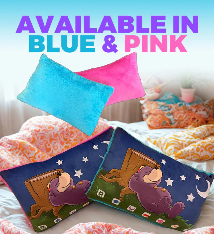 Zaky Bedtime Pillow (Pink)