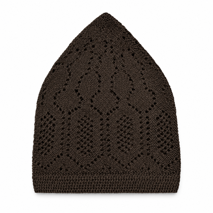 100% Cotton Open-Knit Kufi Cap