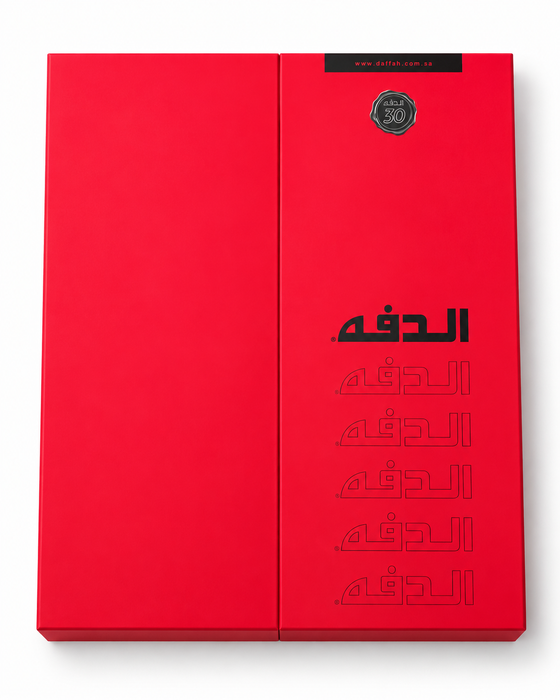 Daffah Saudi-Style Thobe – White, Polyester (Style LEON-18)