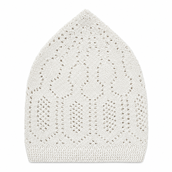 100% Cotton Open-Knit Kufi Cap