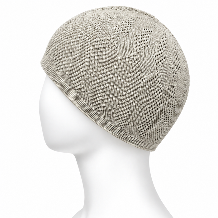100% Cotton Open-Knit Sunnah Cap