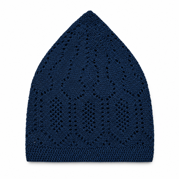 100% Cotton Open-Knit Kufi Cap