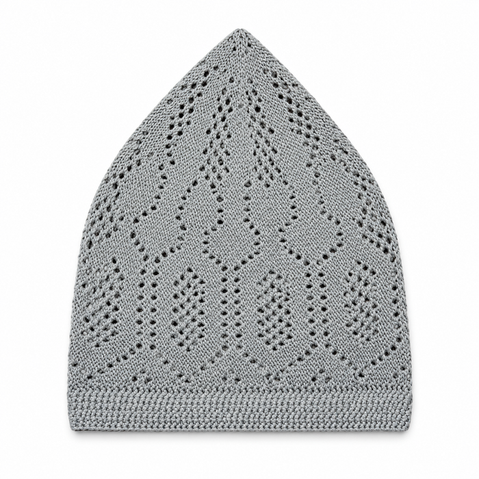 100% Cotton Open-Knit Kufi Cap