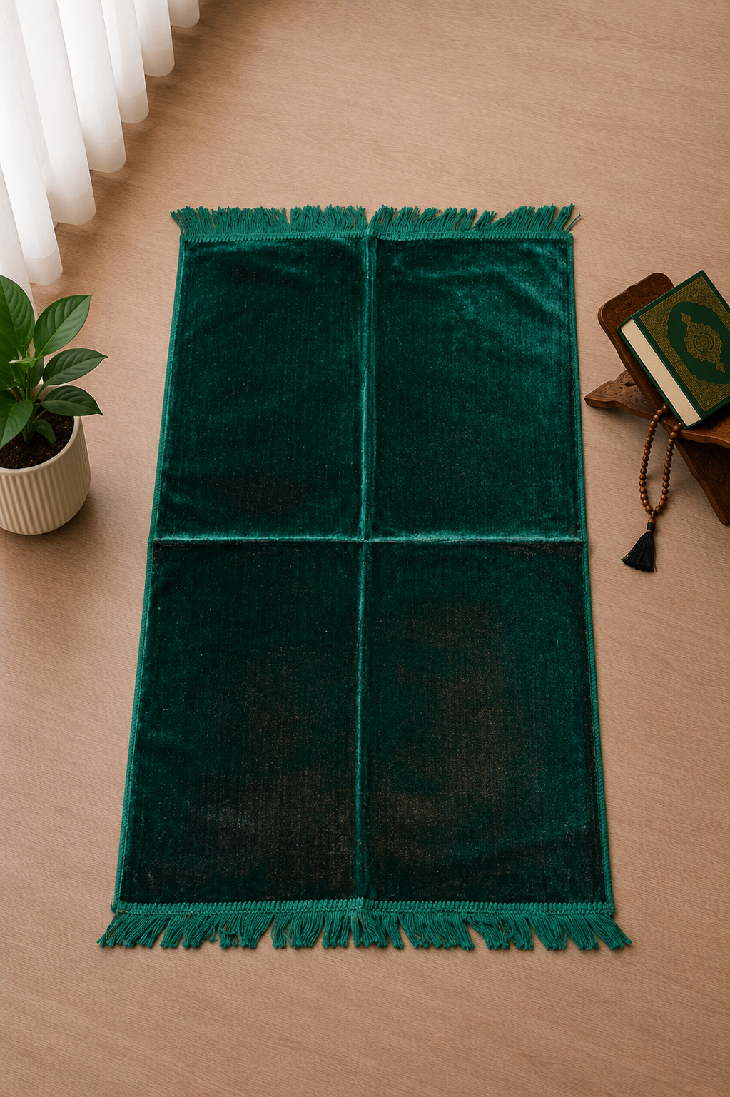 Plain Turkish Prayer Mat