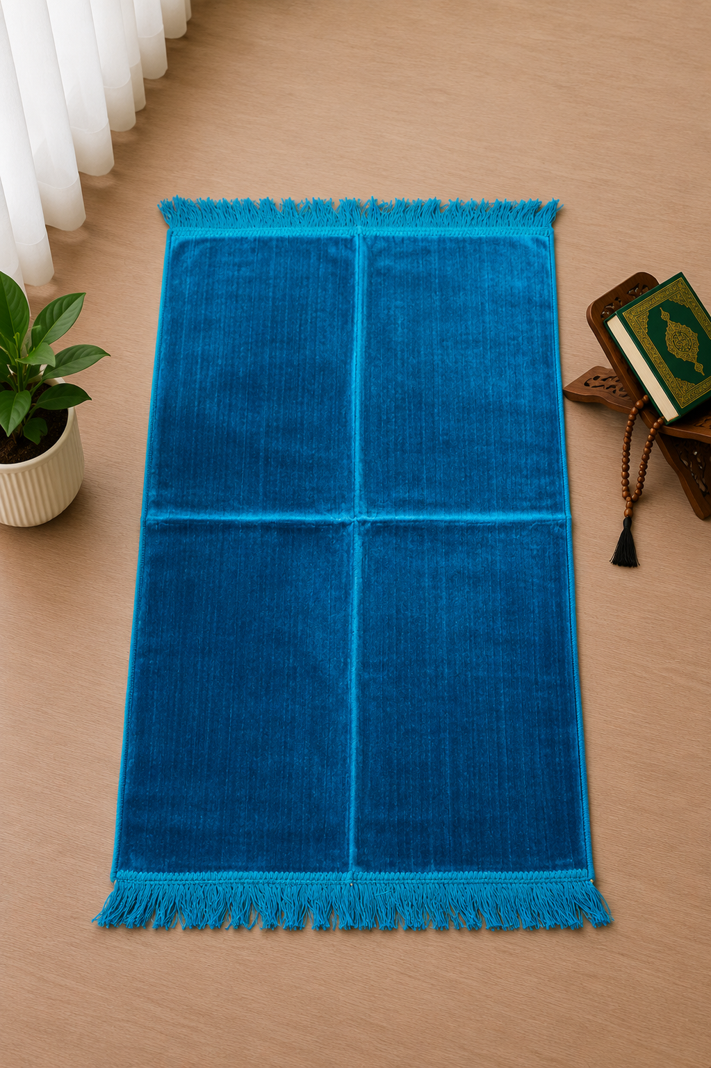 Plain Turkish Prayer Mat