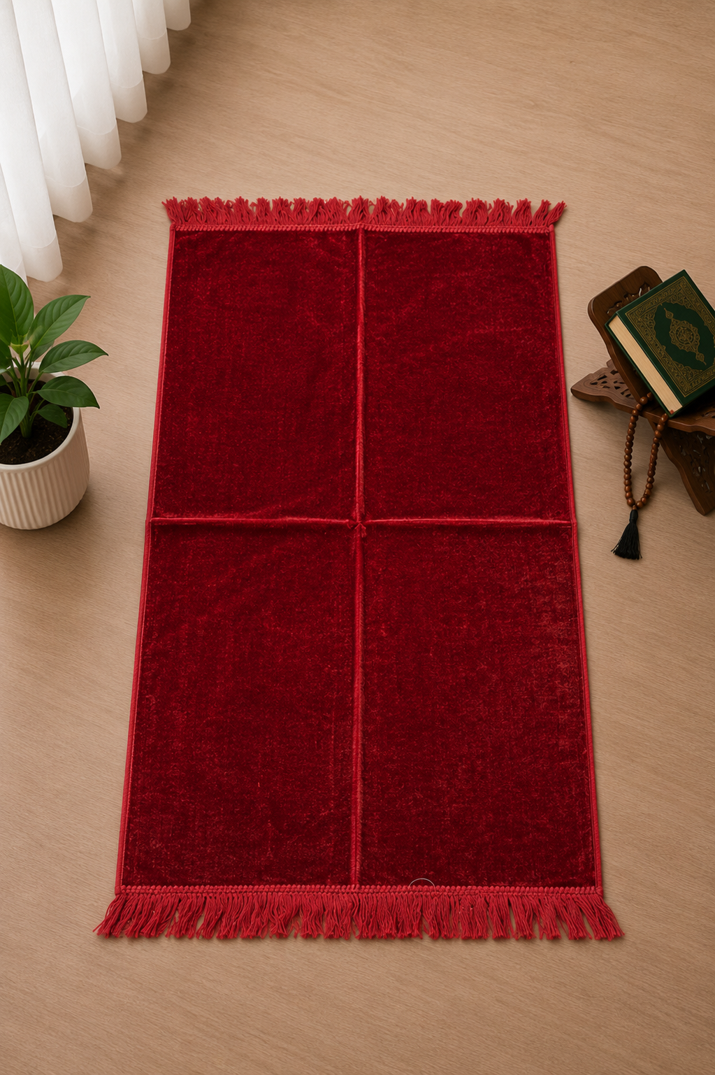 Plain Turkish Prayer Mat