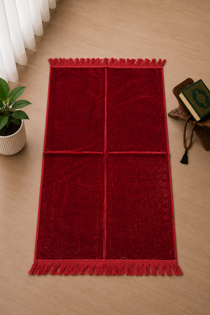 Plain Turkish Prayer Mat