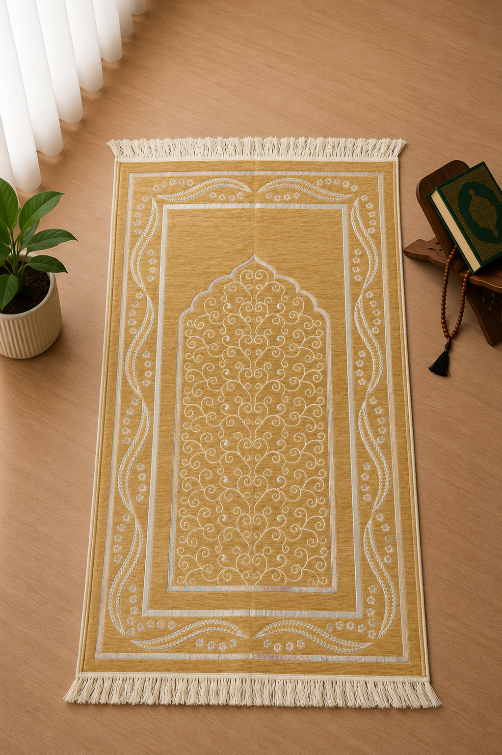 Turkish Velvet Prayer Mat