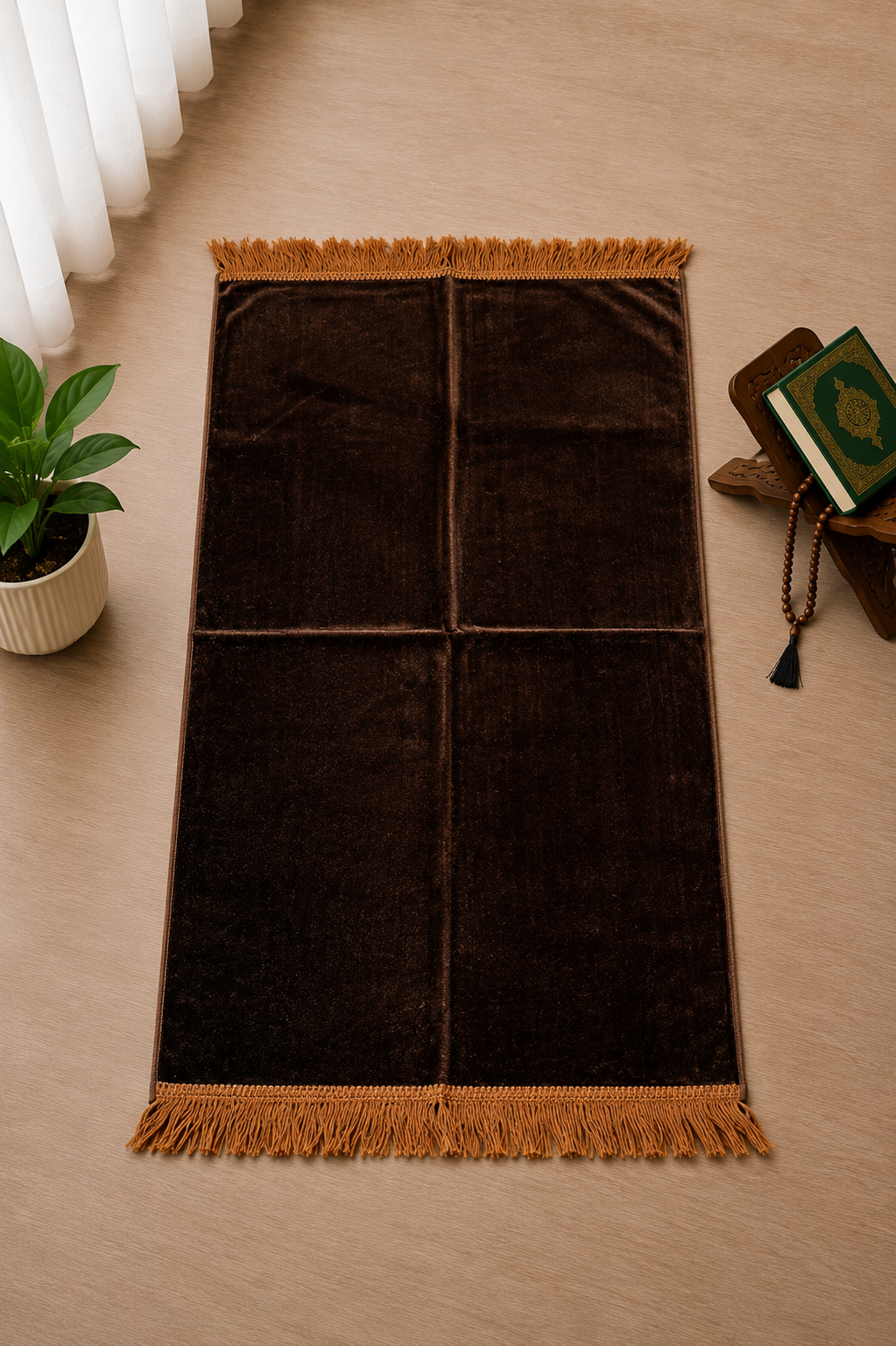 Plain Turkish Prayer Mat