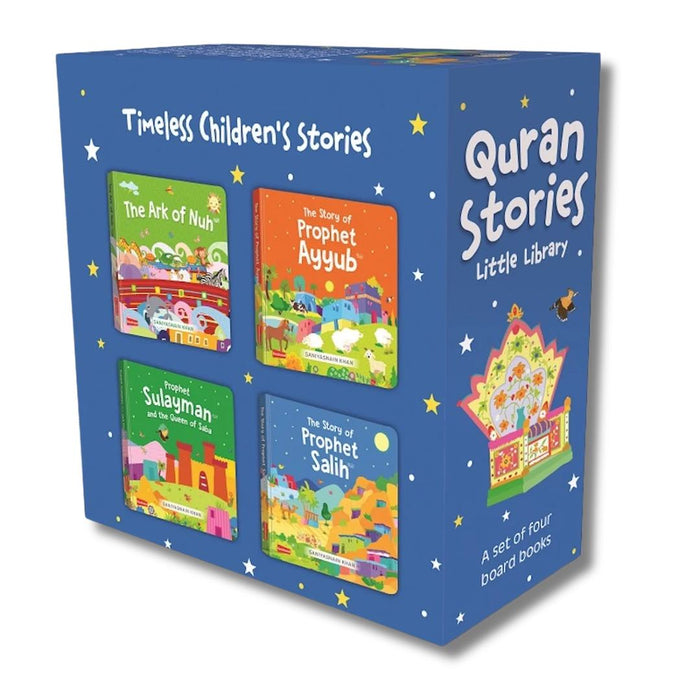Quran Stories - Little Library - Vol. 1 (4 Board Books Set)